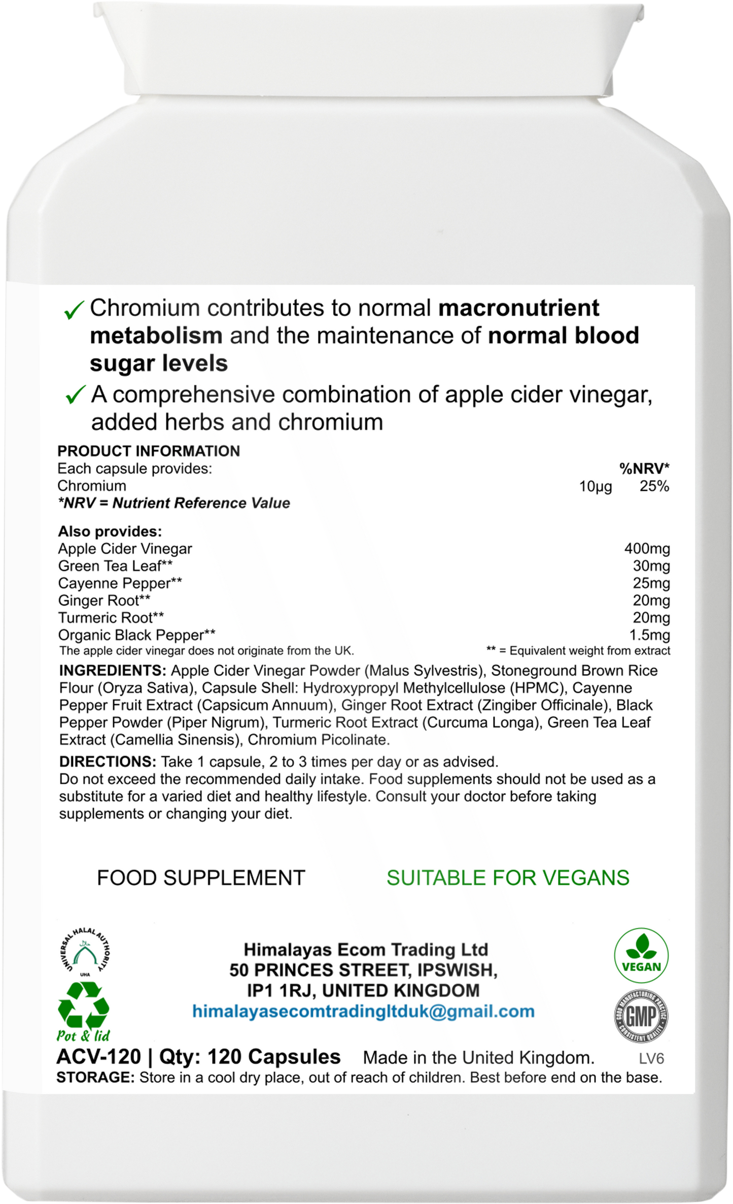 Apple Cider Vinegar Performance