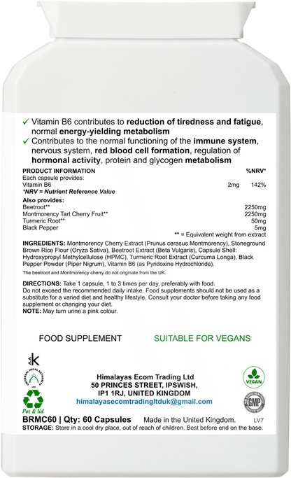 BEETROOT CHERRY IRON PUMP