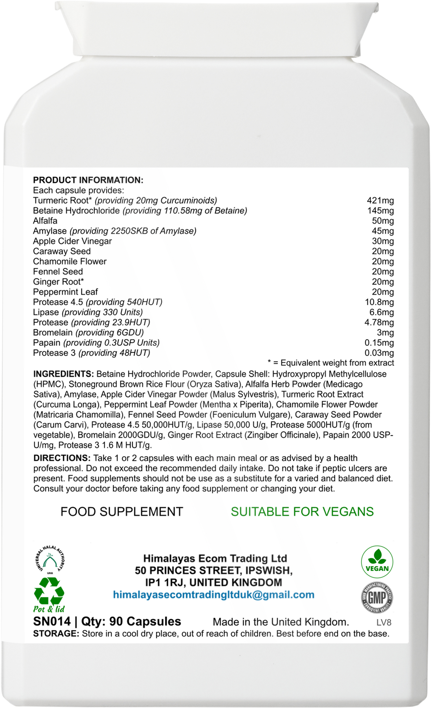 DIGESTIVE Remedy Support