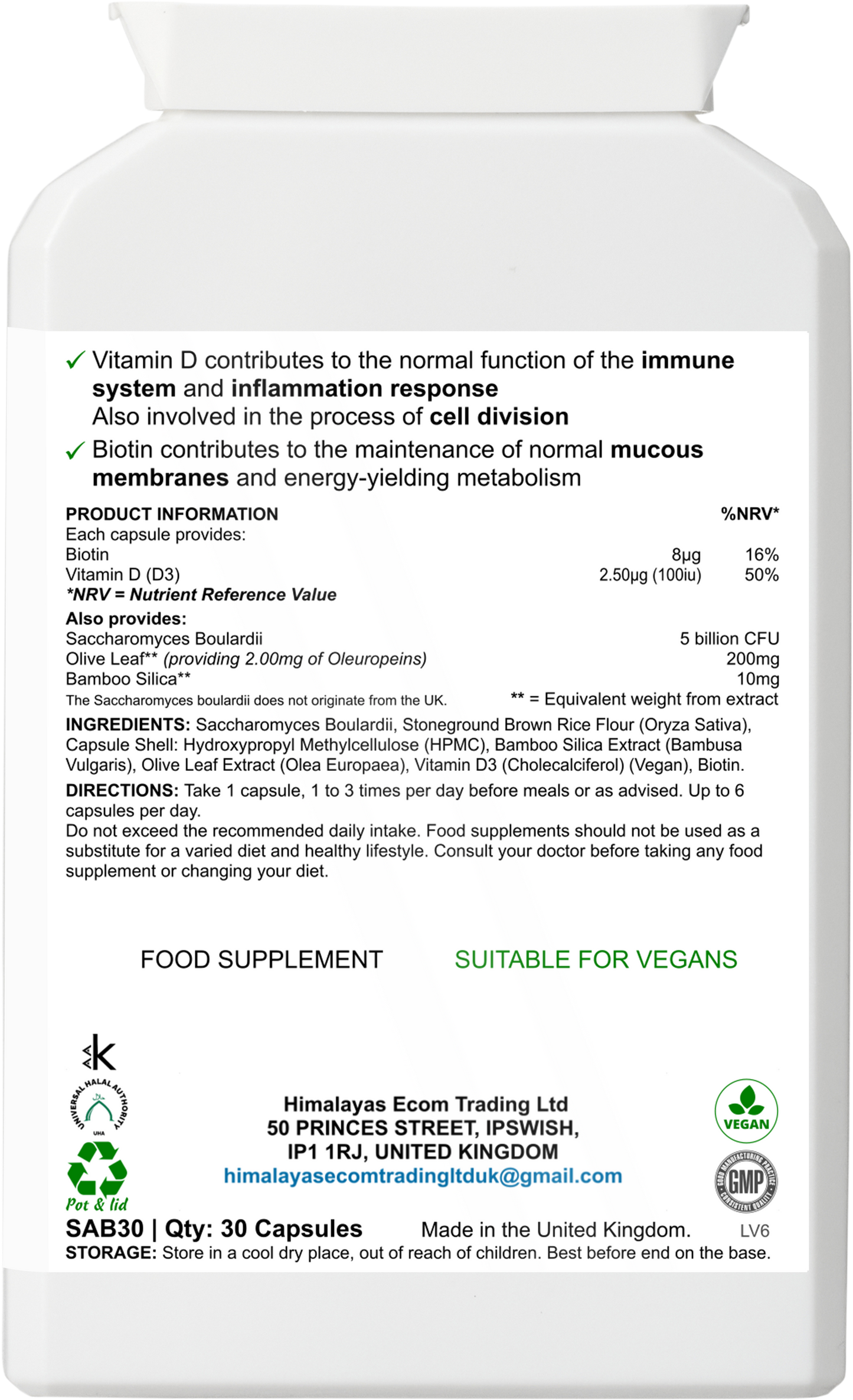 Inner peace immunity support