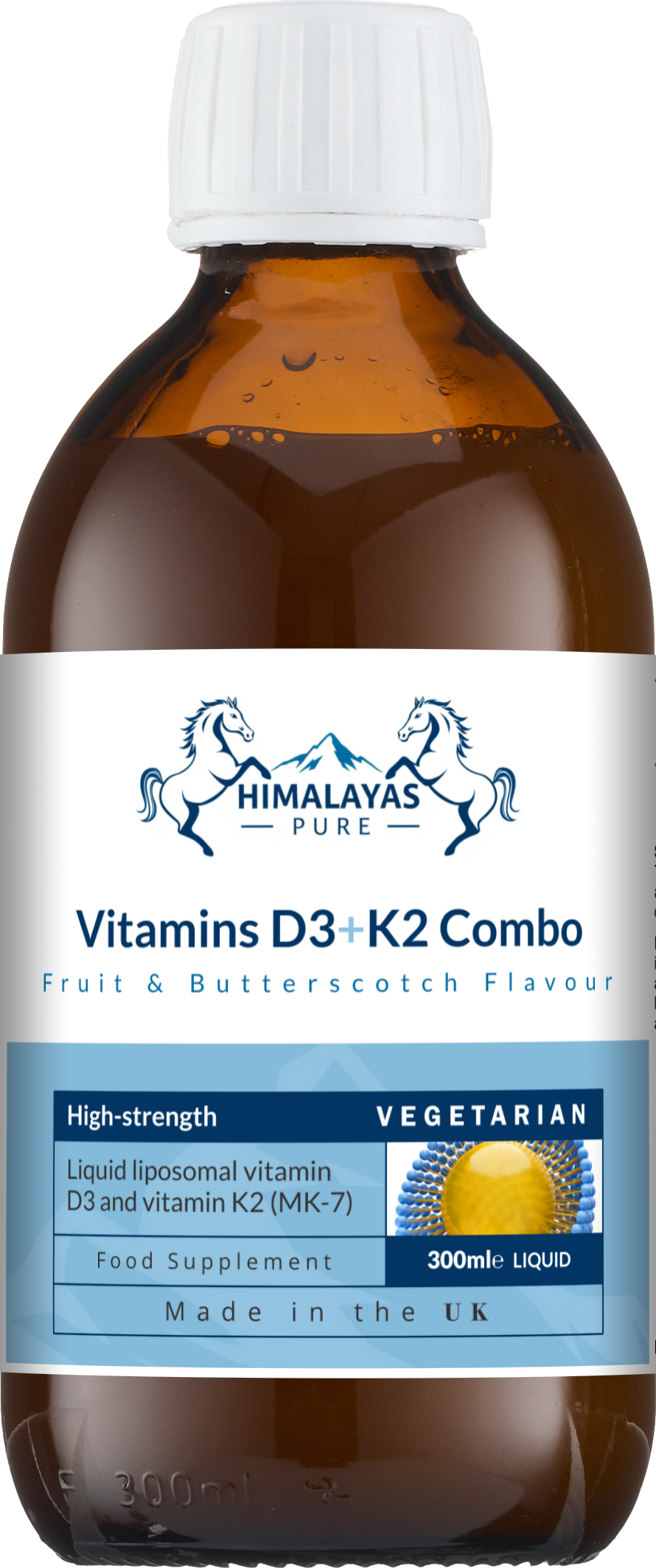 Vitamins D3+K2 Combo