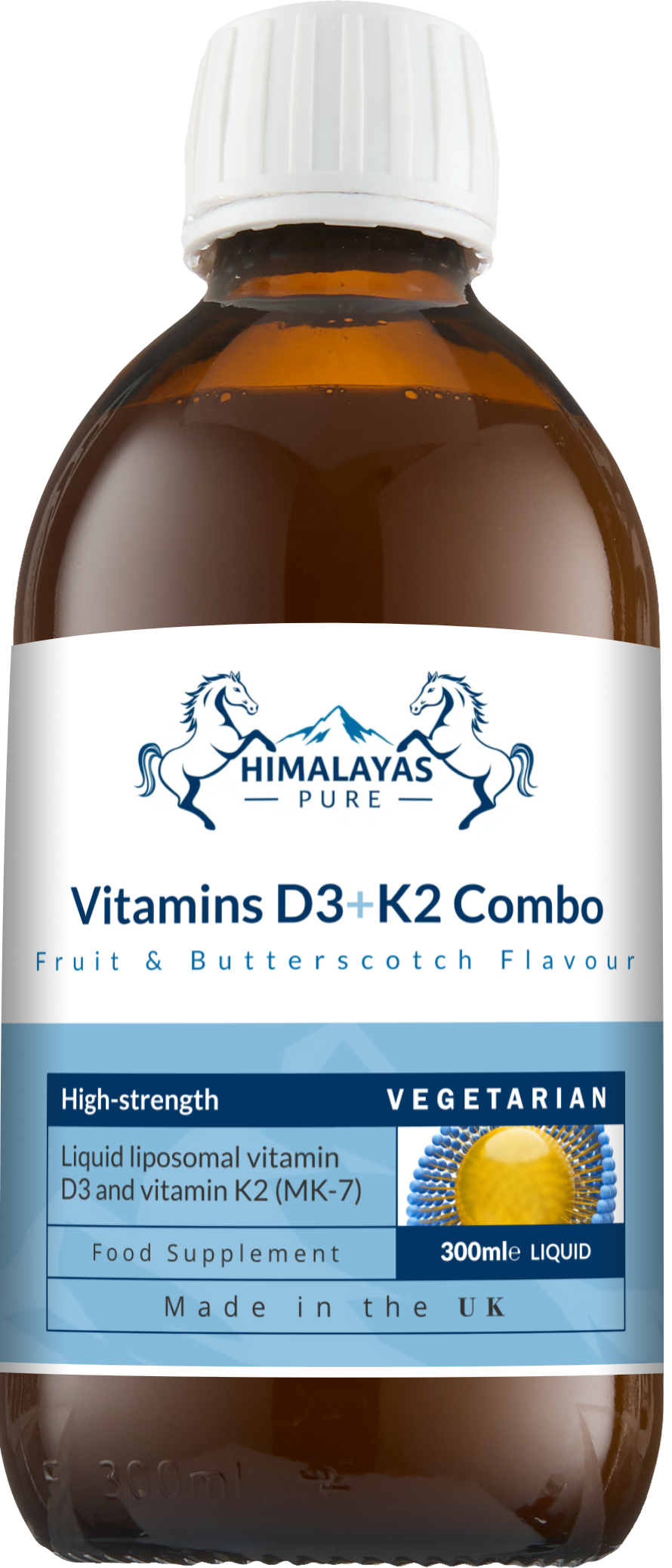 Vitamins D3+K2 Combo