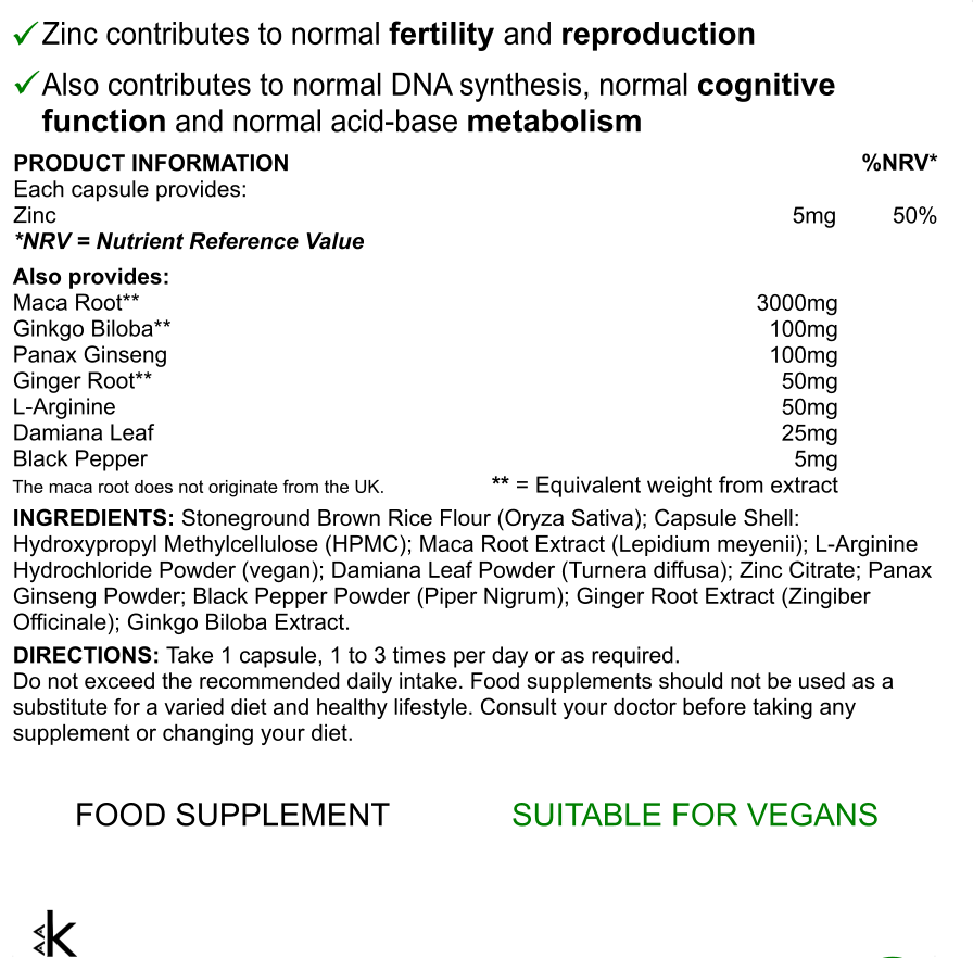 MACA ULTRA TESTOSTERONE FUEL