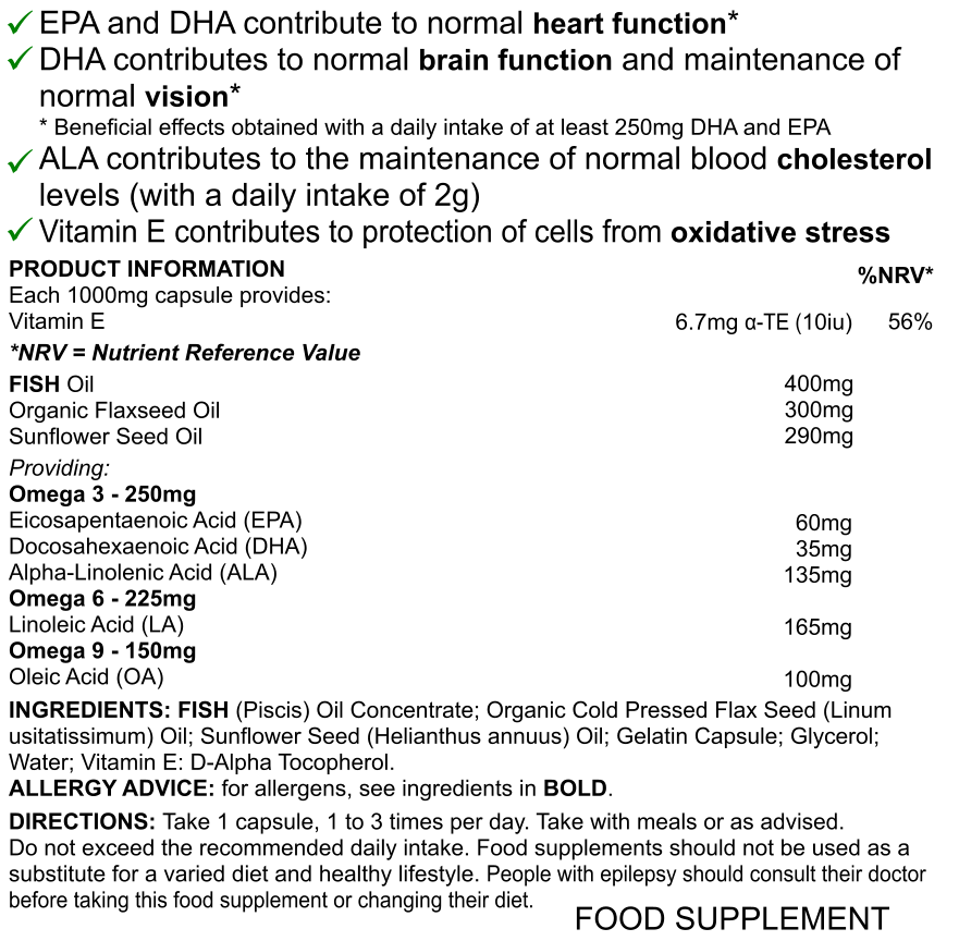 Omega 369 Oils PRO