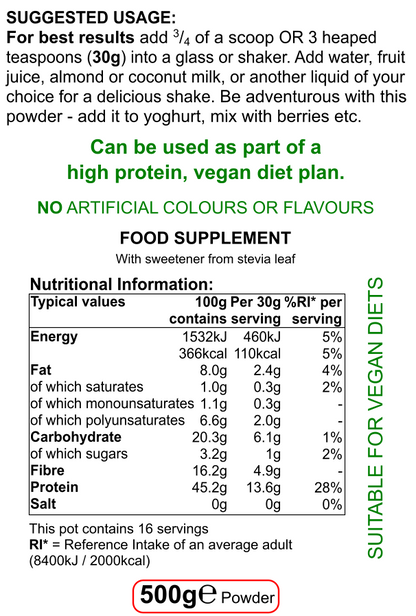 Hemp Protein Power Plus