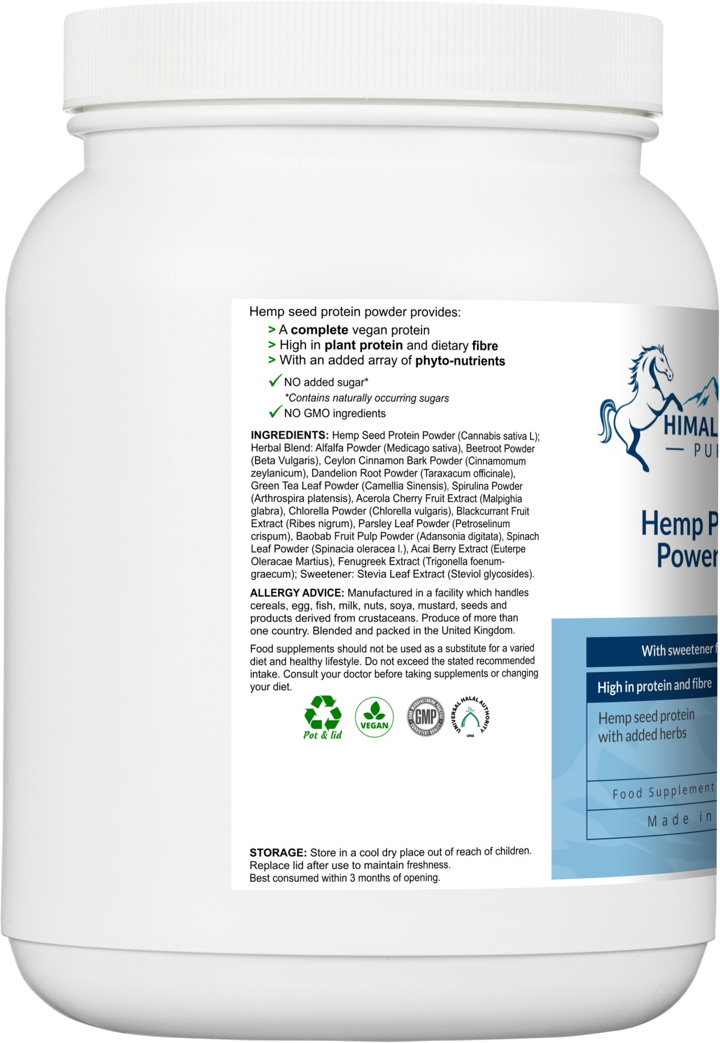 Hemp Protein Power Plus