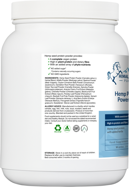 Hemp Protein Power Plus