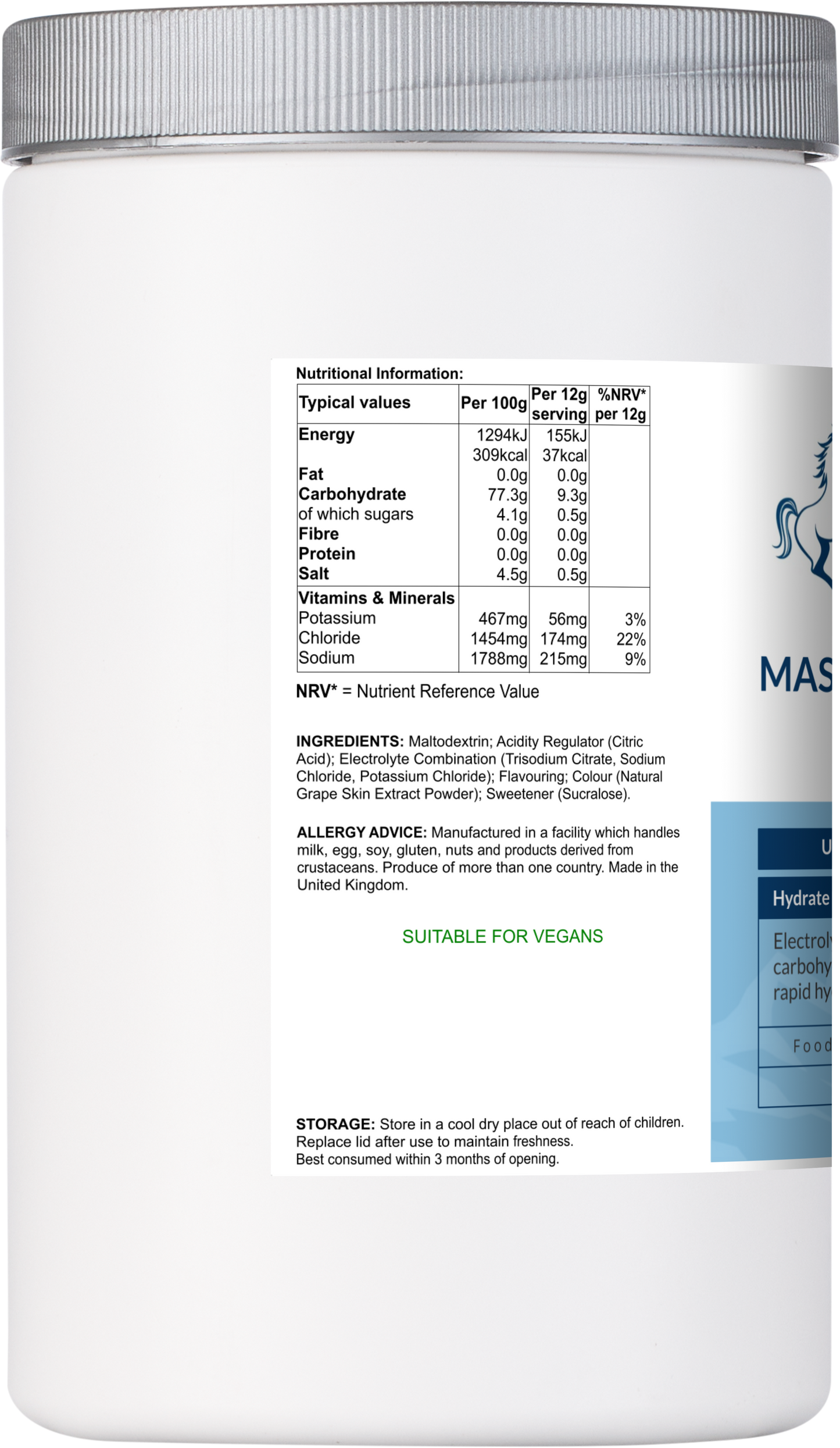 MASS GAIN HYDRATE