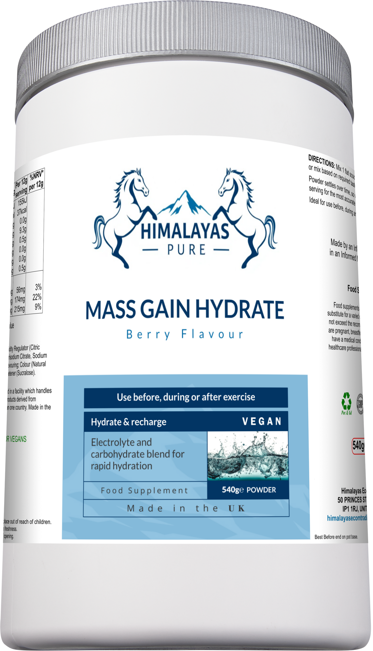 MASS GAIN HYDRATE