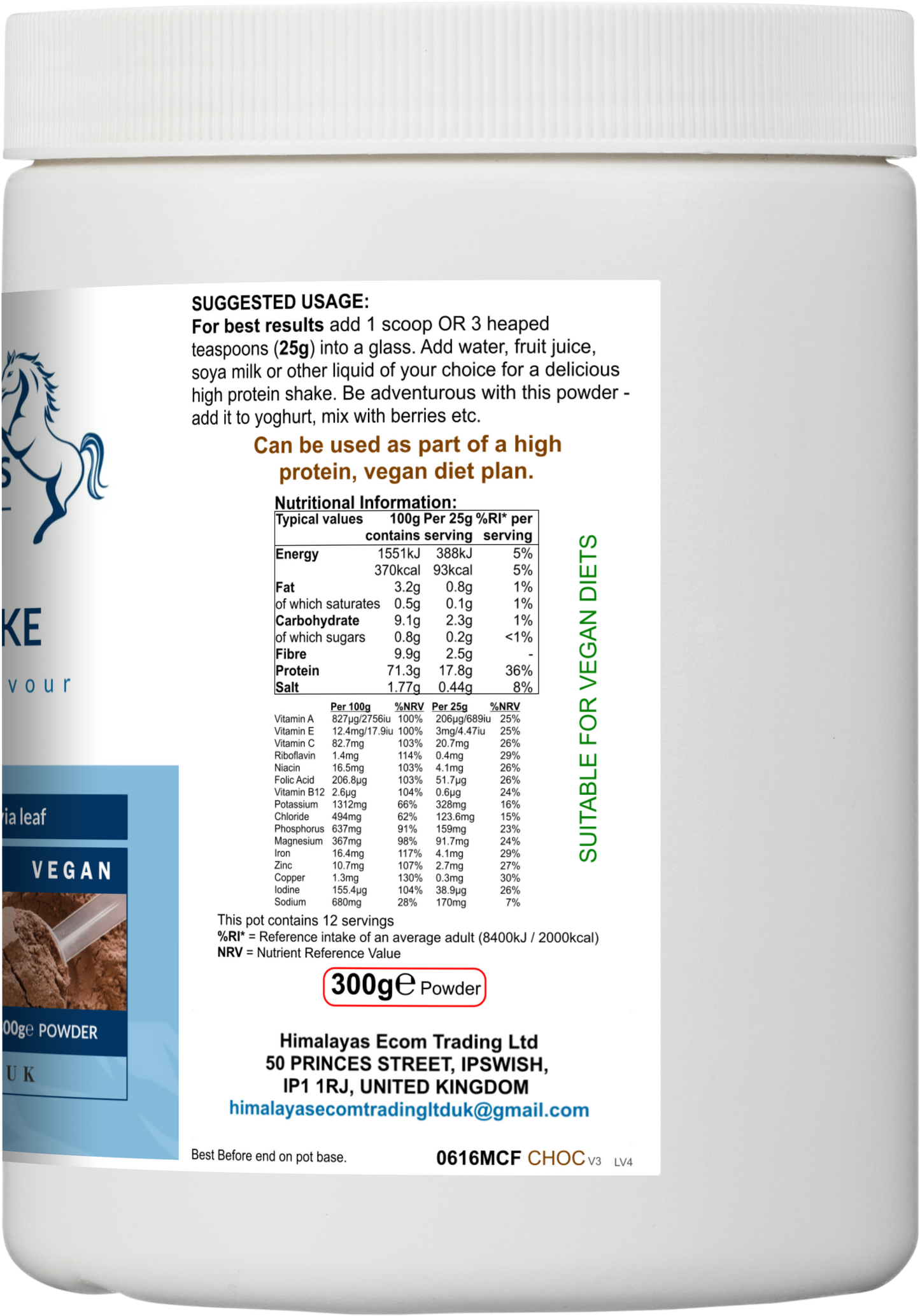 MEAL SHAKE Chocolate Flavour