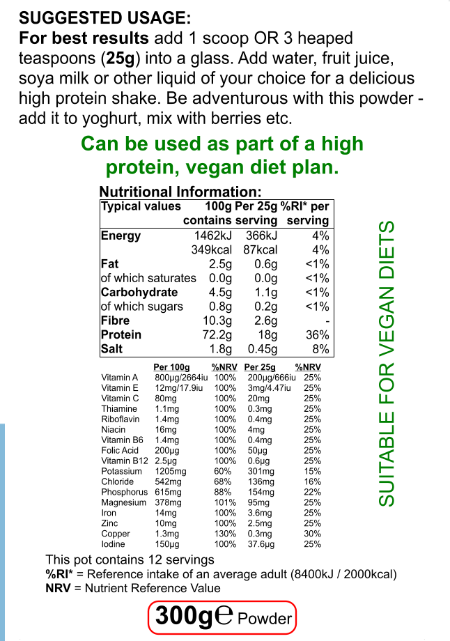 MEAL SHAKE Vanilla Flavour