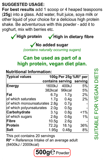 Pea Protein Max Performance