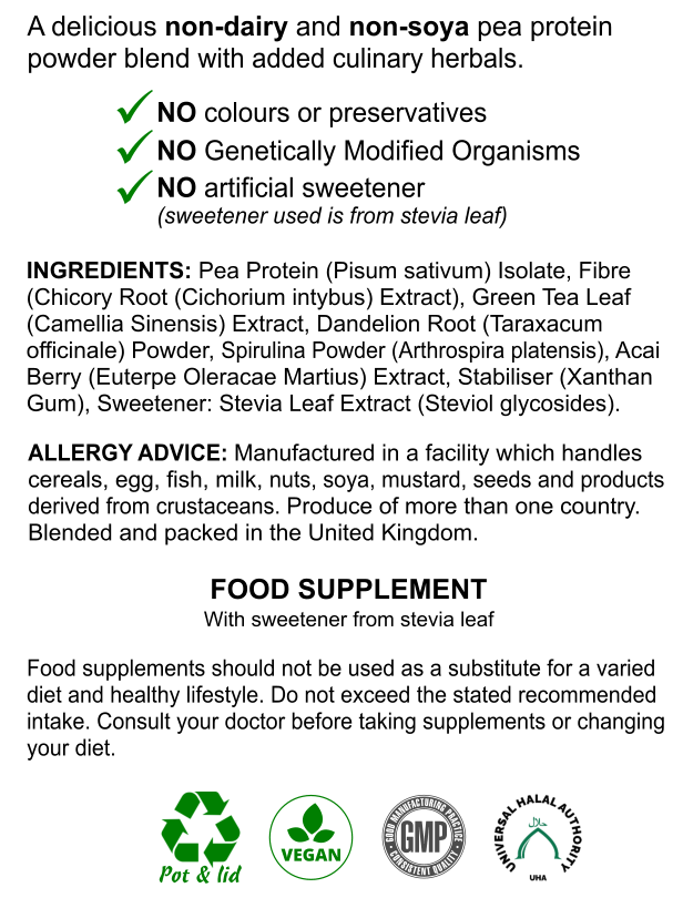 Pea Protein Max Performance