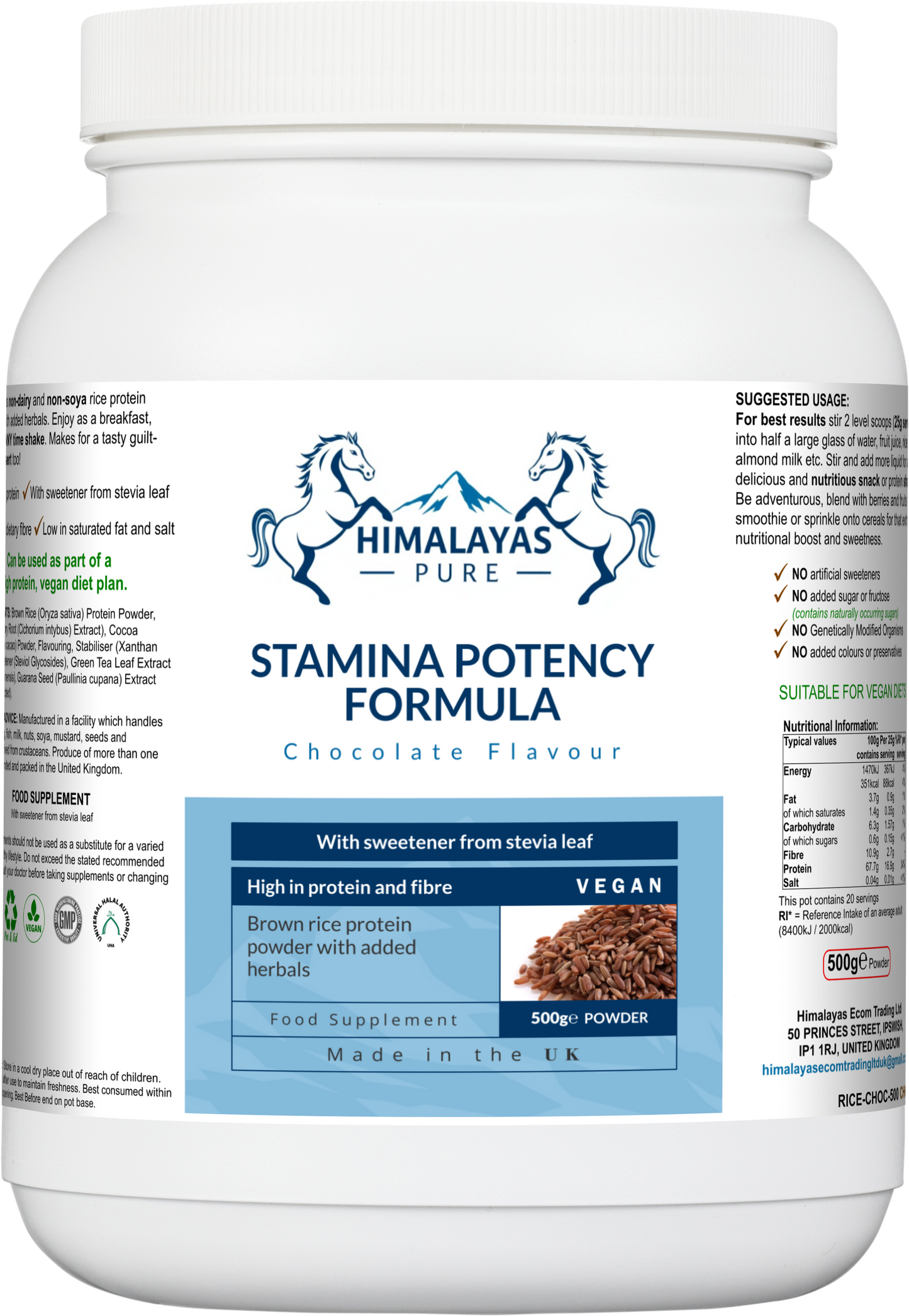 STAMINA POTENCY FORMULA