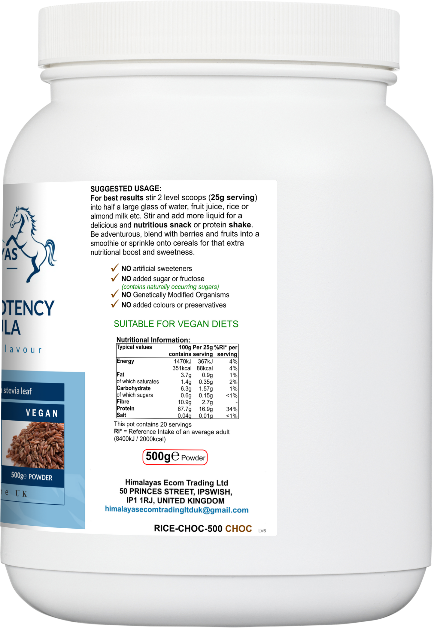 STAMINA POTENCY FORMULA