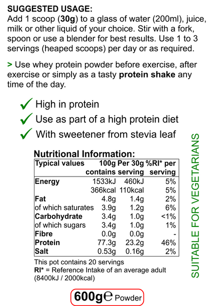 GAIN MUSCLES Protein Vanilla