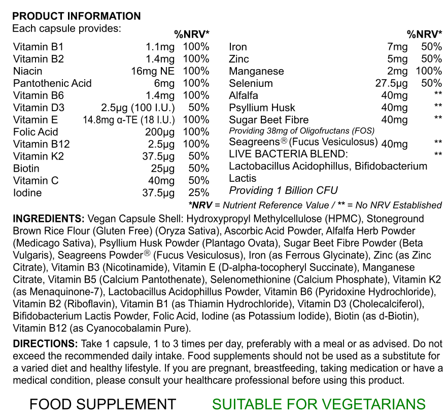 CRAZY ALL MULTI VITAMINS