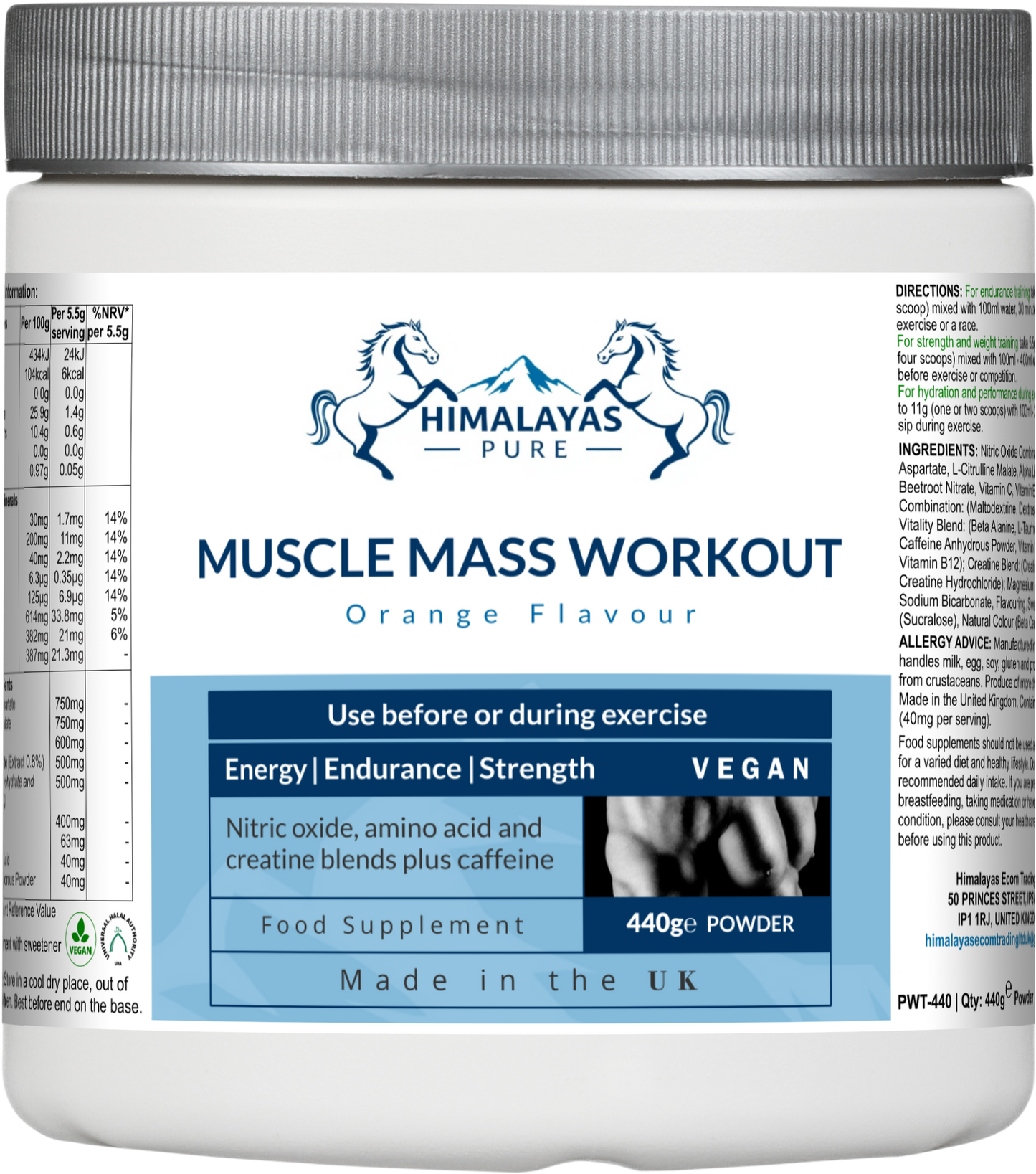 MUSCLE MASS WORKOUT
