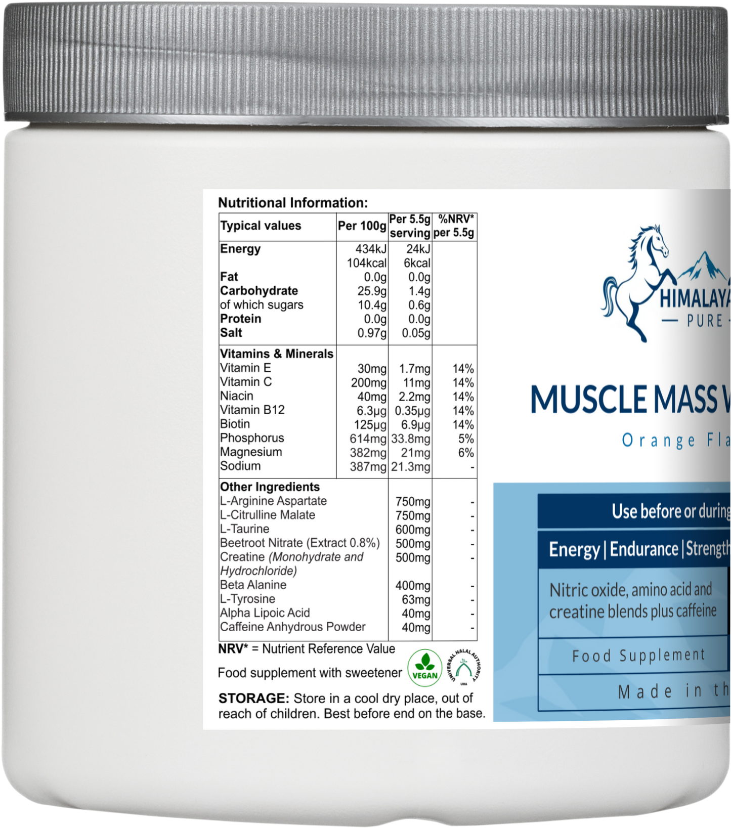 MUSCLE MASS WORKOUT