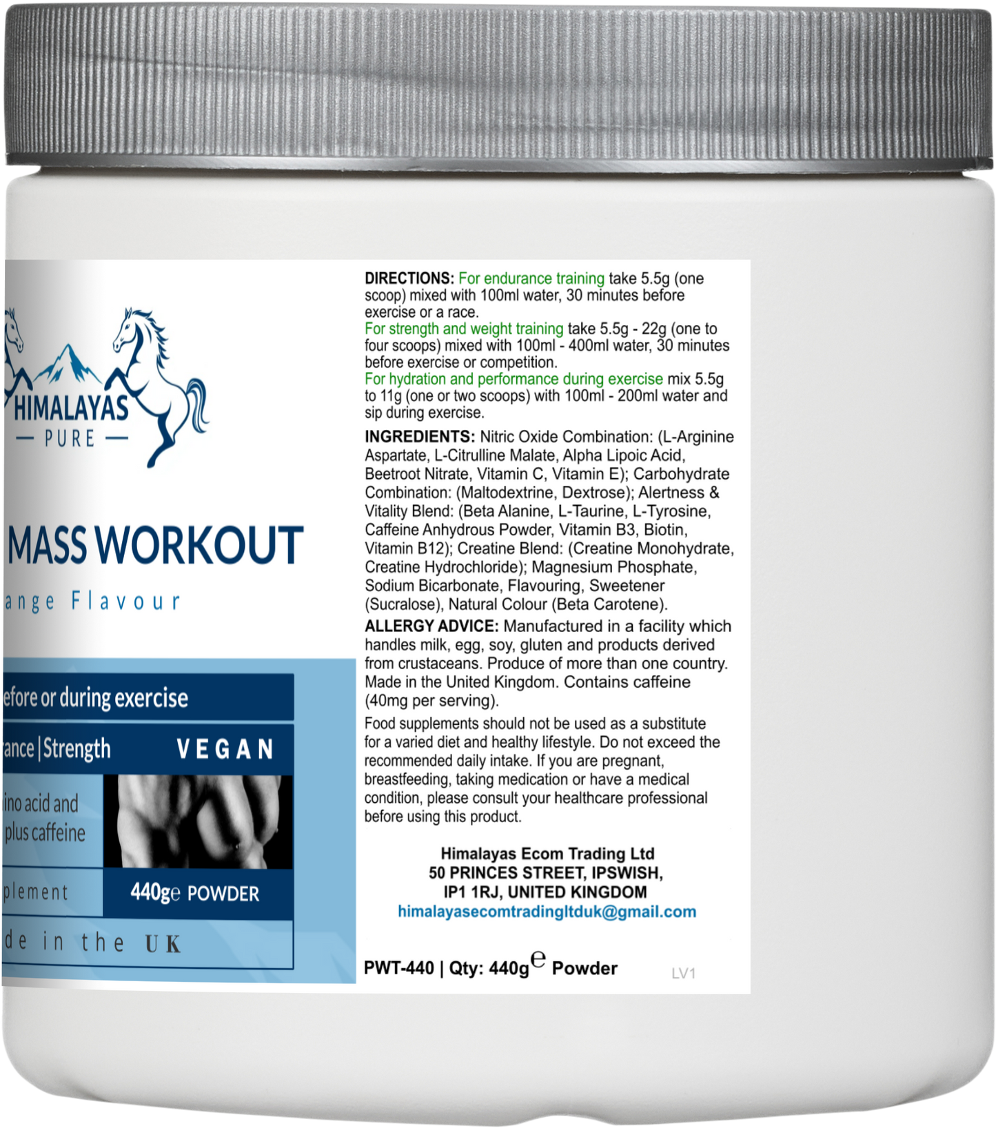 MUSCLE MASS WORKOUT
