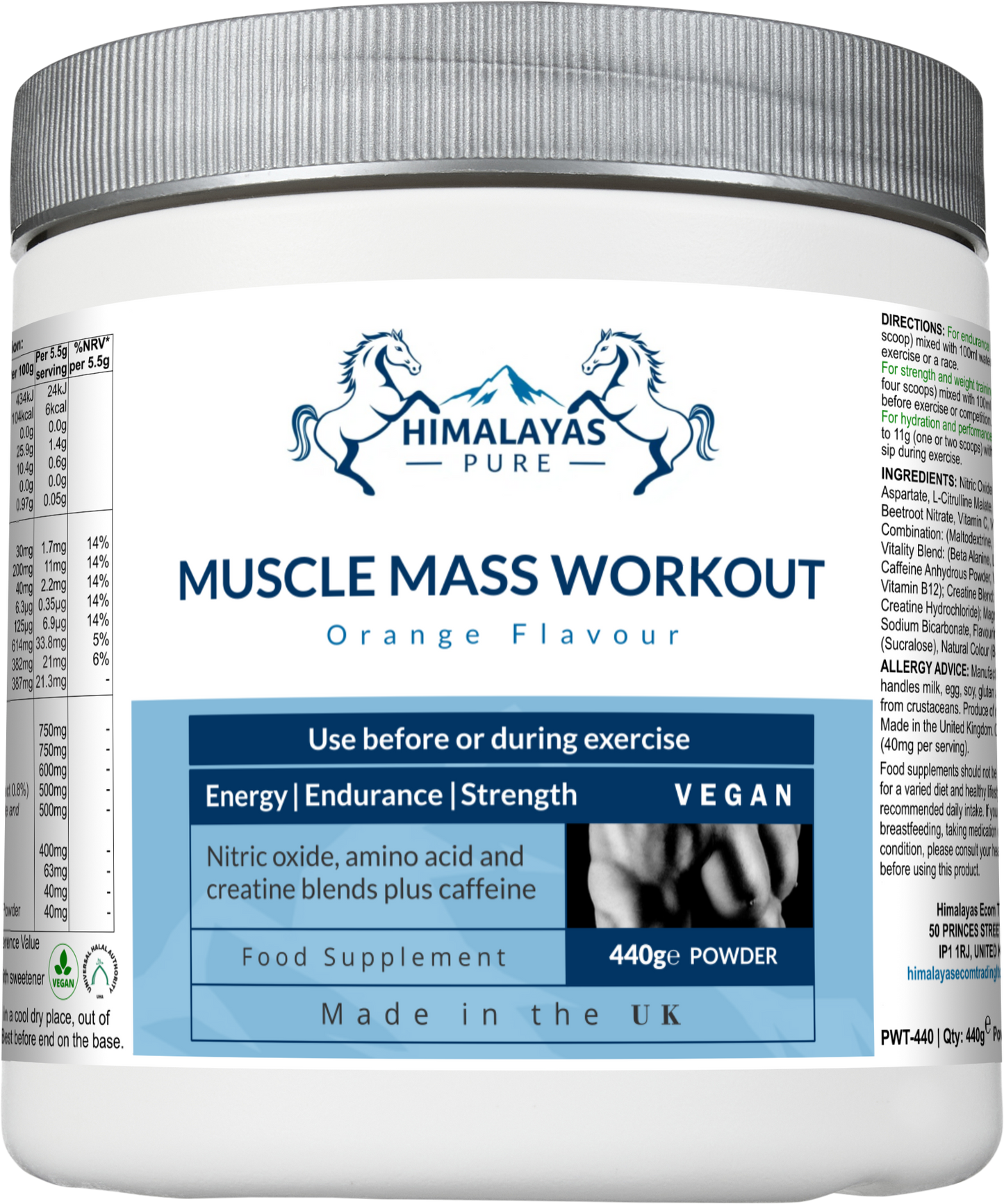 MUSCLE MASS WORKOUT